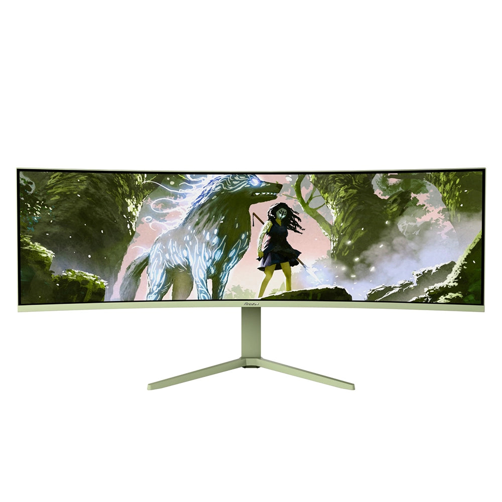 Arozzi Nova 49" VA 5K UWQHD 165Hz Forest Green
