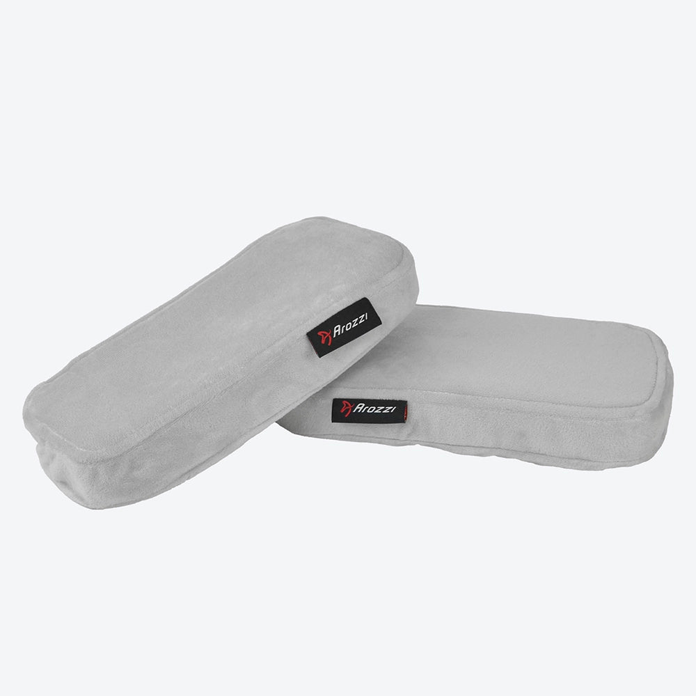 Arozzi Armrest cushions with memory foam Gray