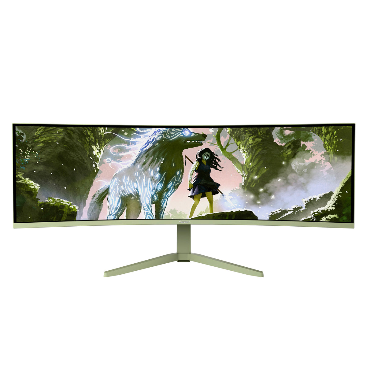 Arozzi Nova 49" VA DQHD 165Hz - Forest Green