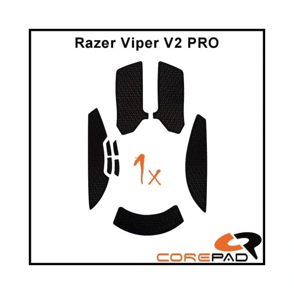 Corepad Grips Razer Viper V2 Pro Wireless Soft Black