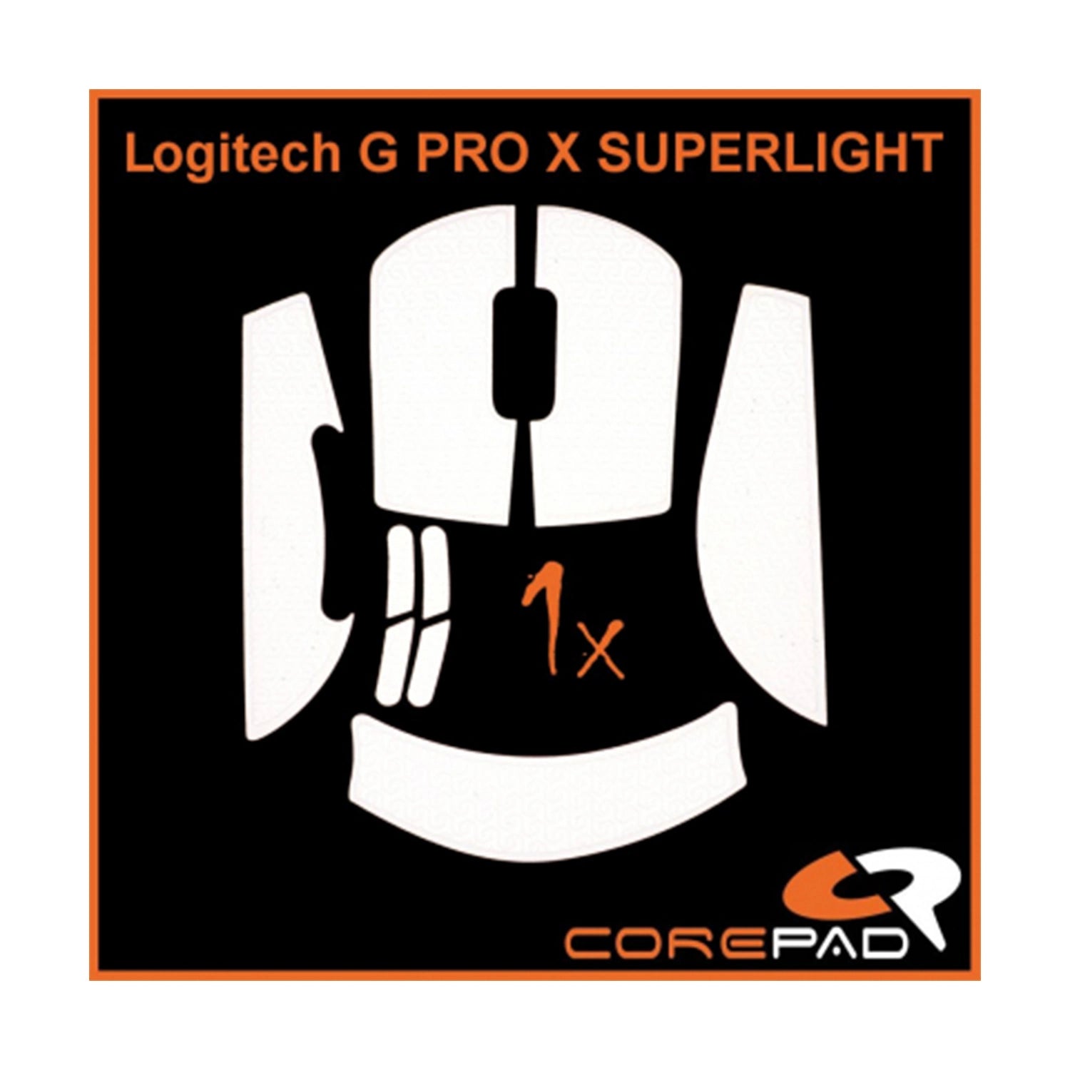 Corepad Grips Logitech G Pro X2 SUPERSTRIKE / PRO X SUPERLIGHT 2 / 2 SE Wireless Soft White