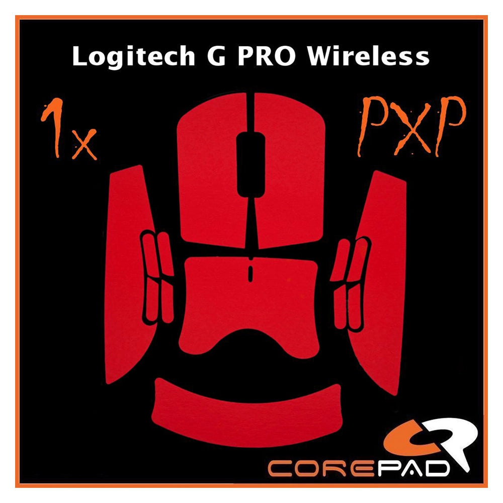 Corepad Grips PXP Logitech G PRO Wireless / G PRO 2 Lightspeed Red