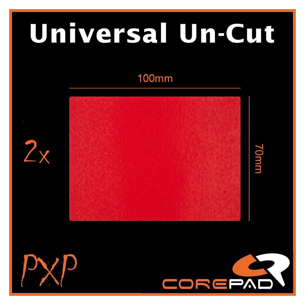 Corepad Grips PXP Universel Un-Cut DIY Clavier & Souris Rouge