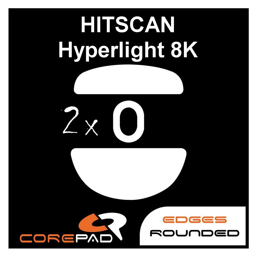 Corepad Skates Teflon PRO HITSCAN Hyperlight 8K Wireless