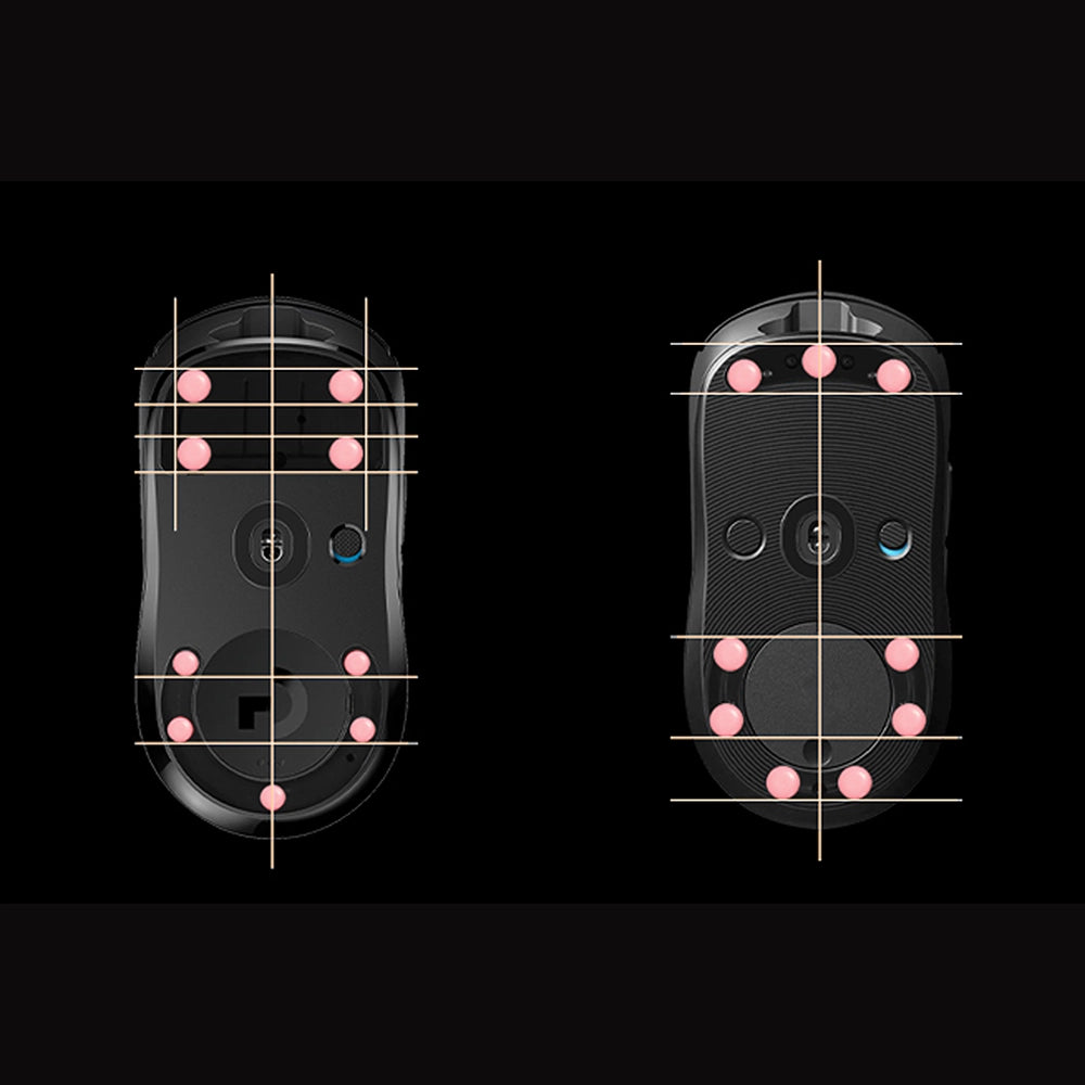 EspTiger YanZi Patins Universel DIY Dots Rose