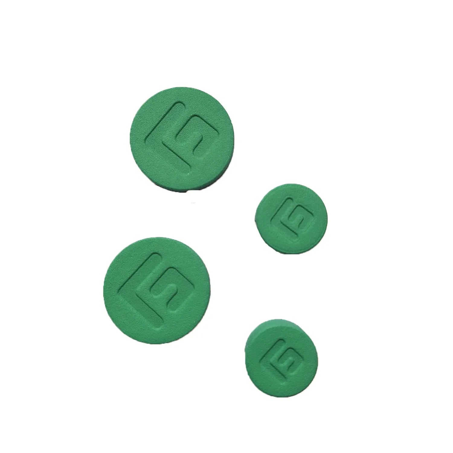 FLOATING GRIP Caches pour support mural Vert