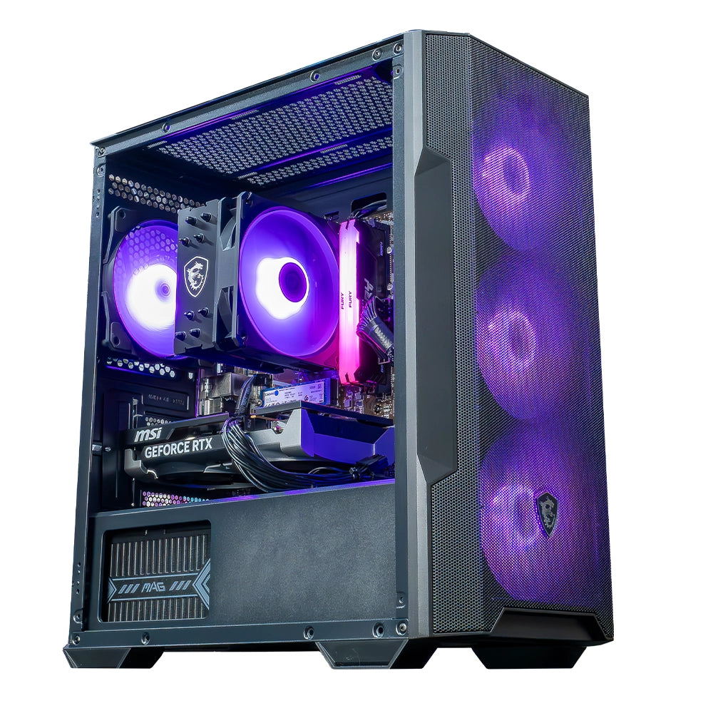 FlowUp Iron - RTX 5060 8GB - AMD Ryzen 5 5500 - 16GB DDR4 - SSD 500GB