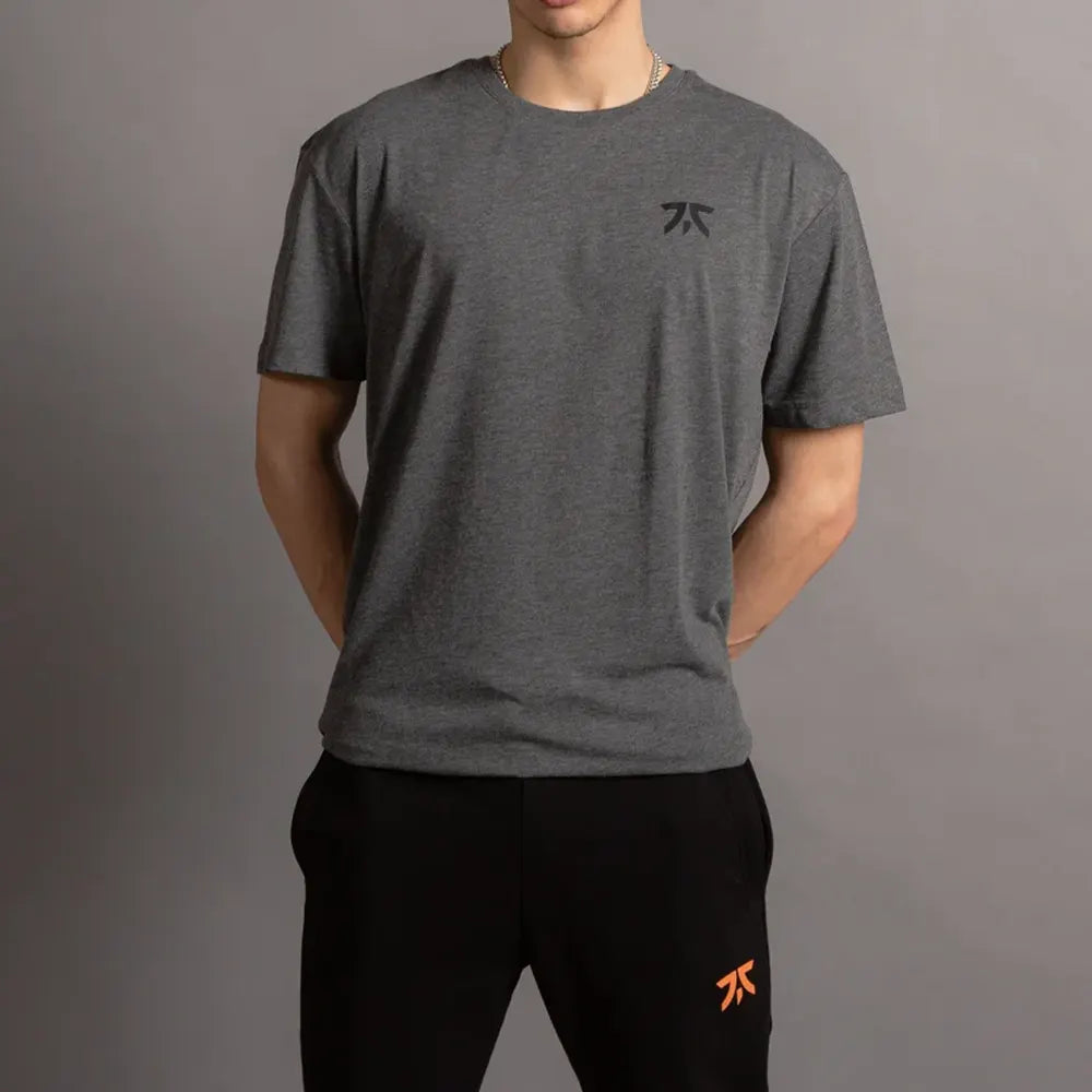 Fnatic T-Shirt Crest Gris
