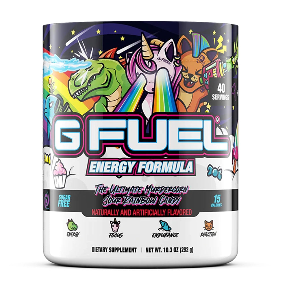 G Fuel The Ultimate Murdercorn Sour Rainbow Candy