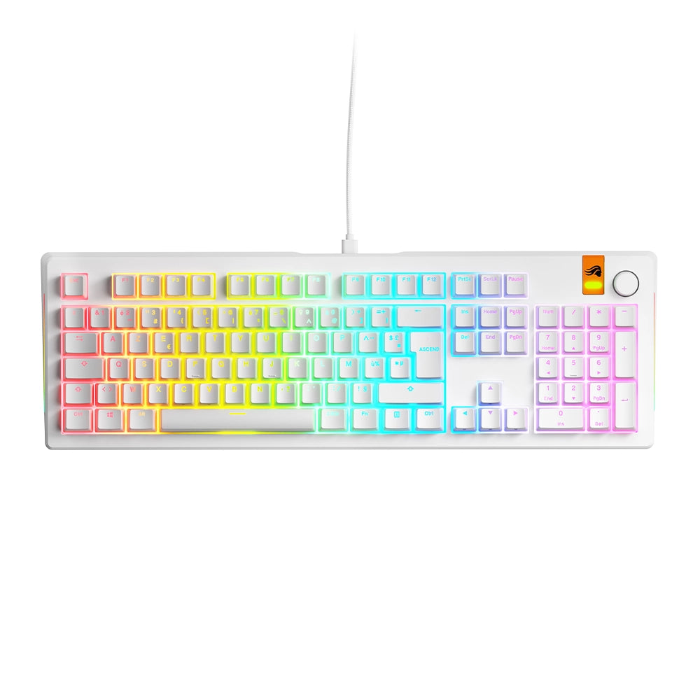 Glorious GMMK 3 HE Full Size ISO FR Blanc
