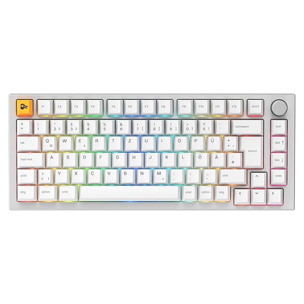 Glorious GMMK Pro Prebuilt 75% ISO FR Blanc