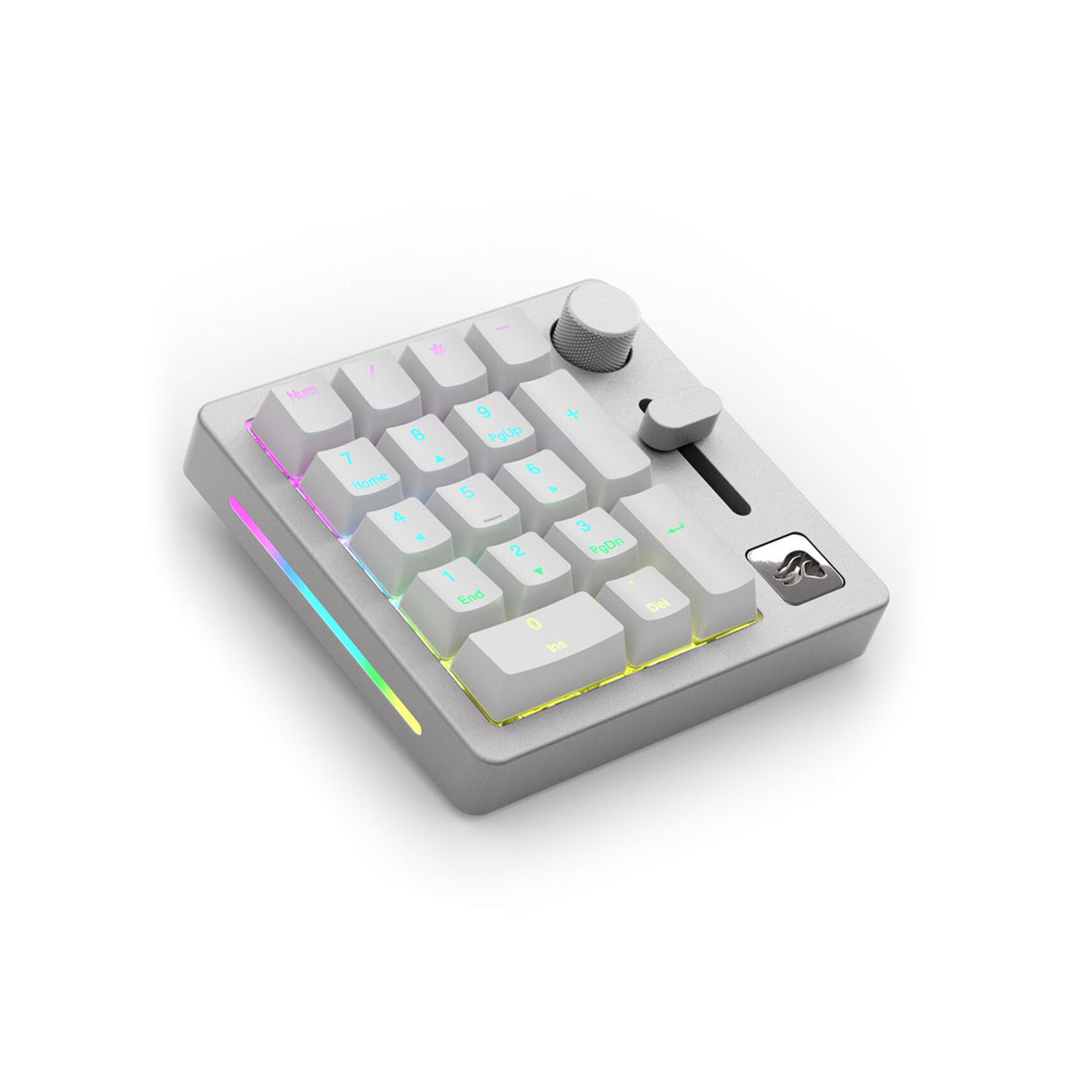 Glorious GMMK Wireless Numpad - Gris/Blanc
