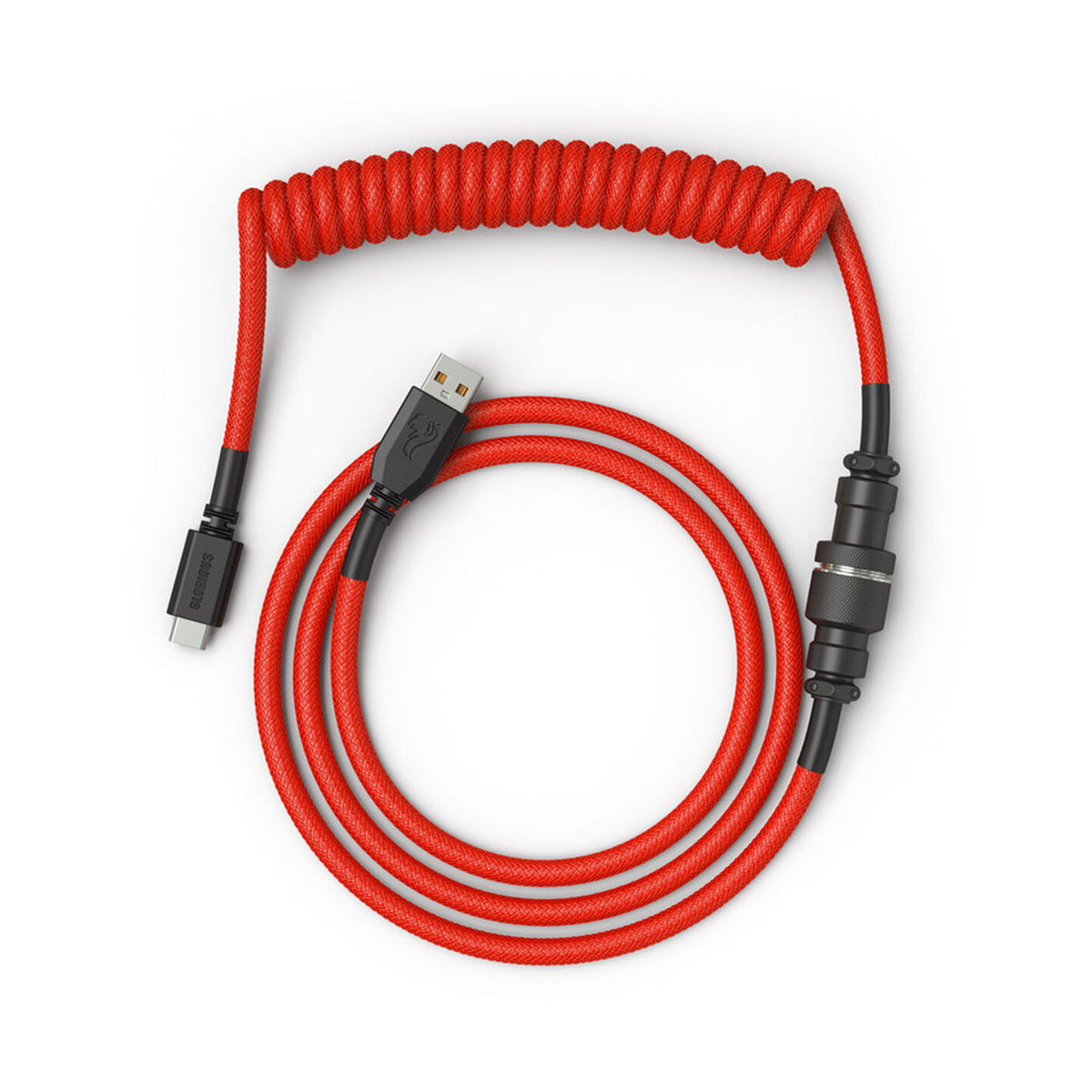 Glorious Câble Spiralé - Crimson Red