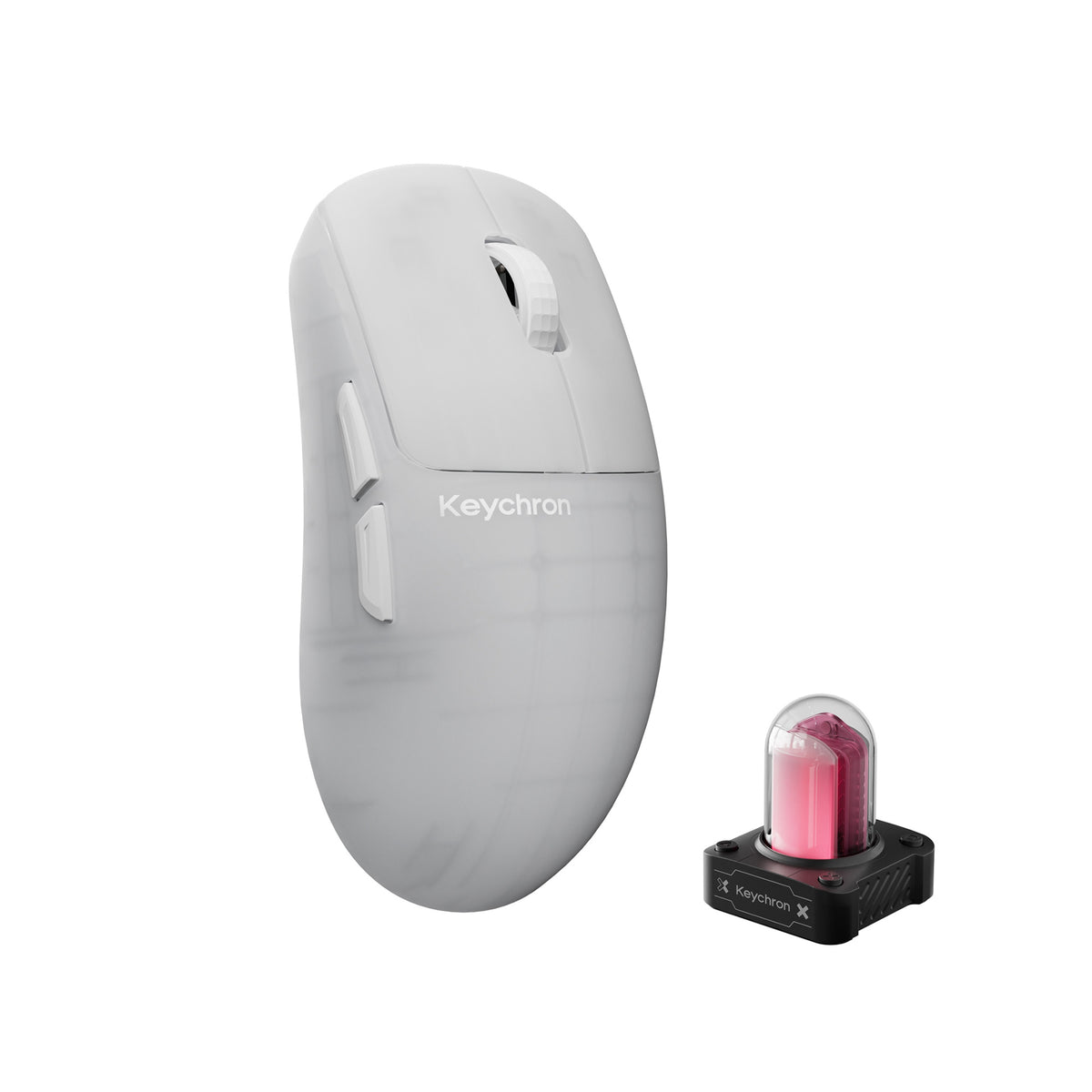 Keychron G6 HE 8K Wireless - Frosted Ice