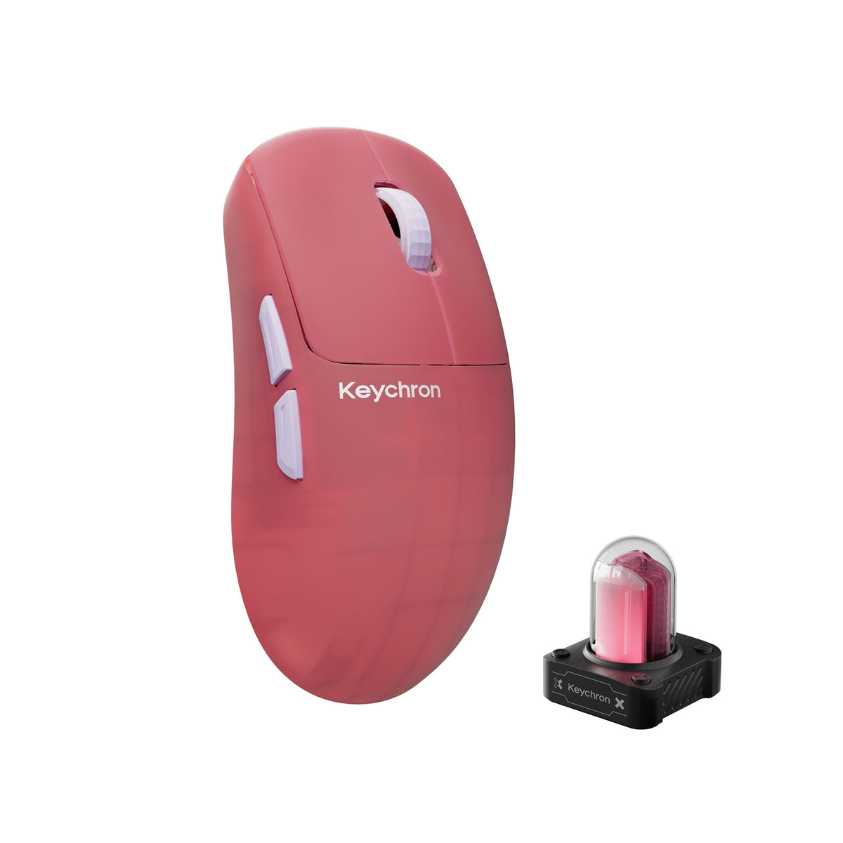 Keychron G6 HE 8K Wireless - Frosted Pink