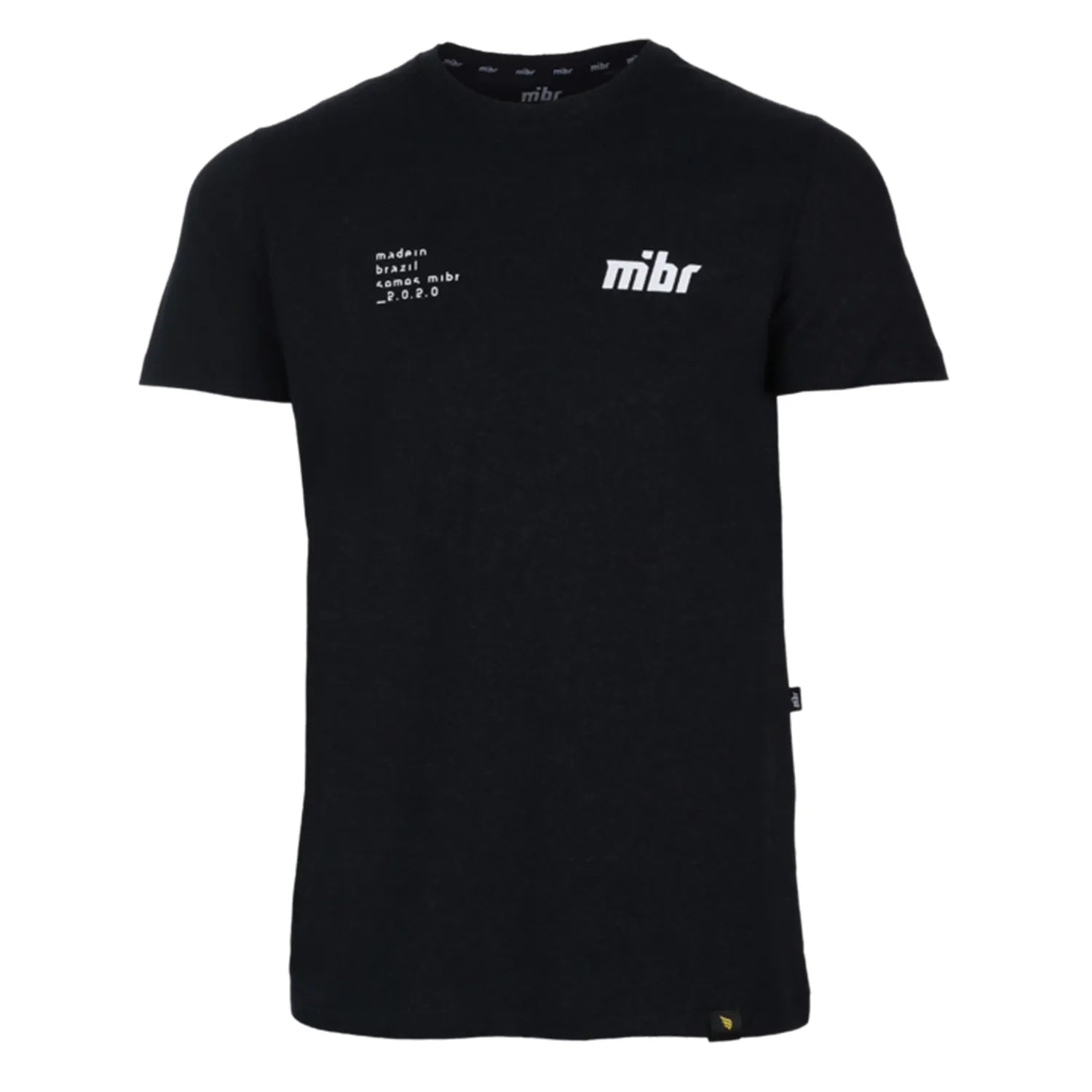 MiBR T-Shirt Newspaper Black