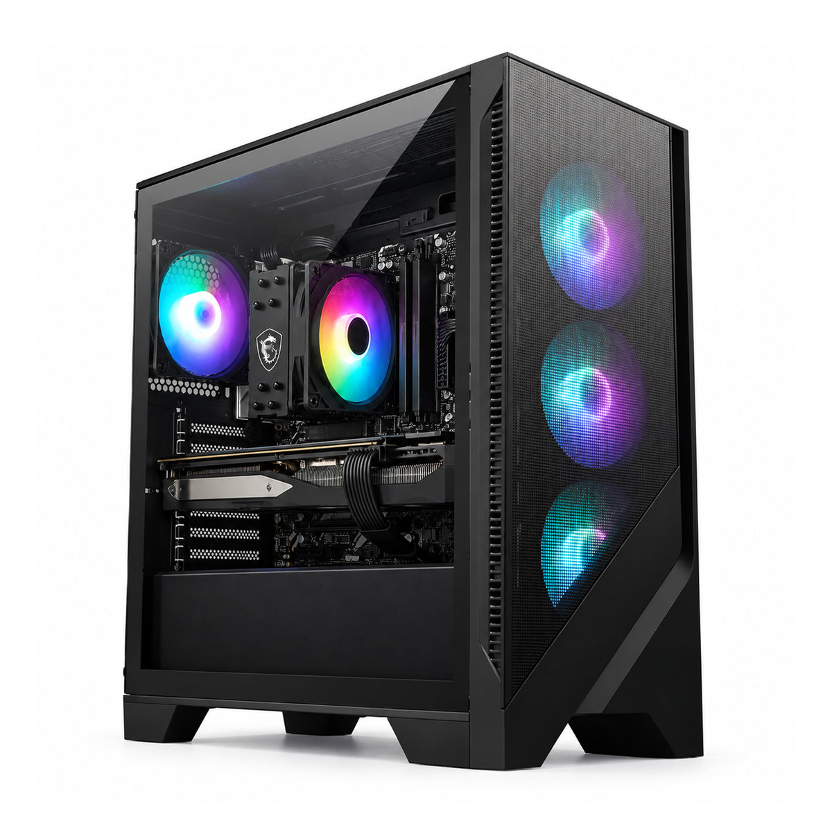 MAXESPORT ACE FLOW - RX 9070 XT - AMD Ryzen 7 9800X3D - 32GB DDR5