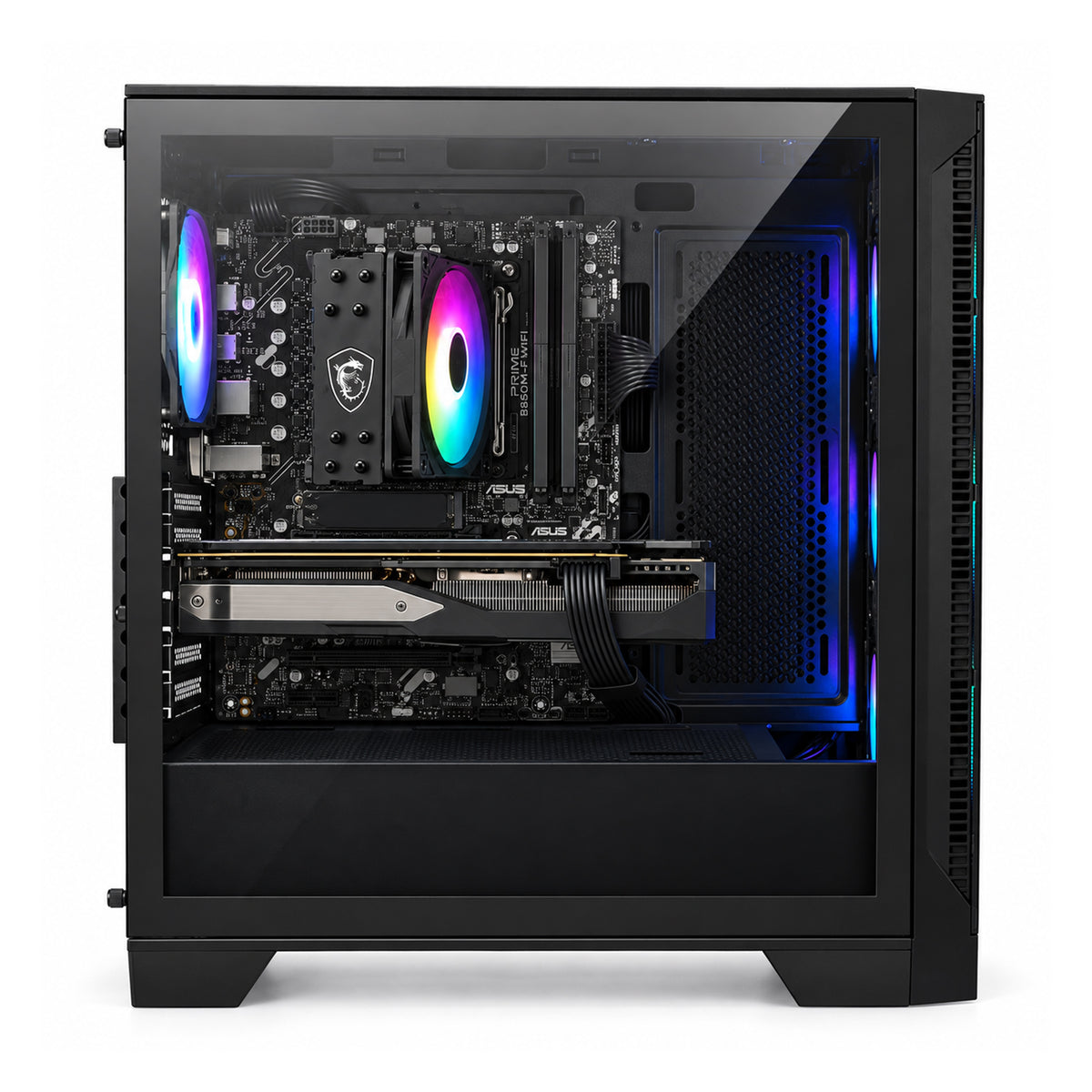 MAXESPORT ACE FLOW - RX 9070 XT - AMD Ryzen 7 9800X3D - 32GB DDR5