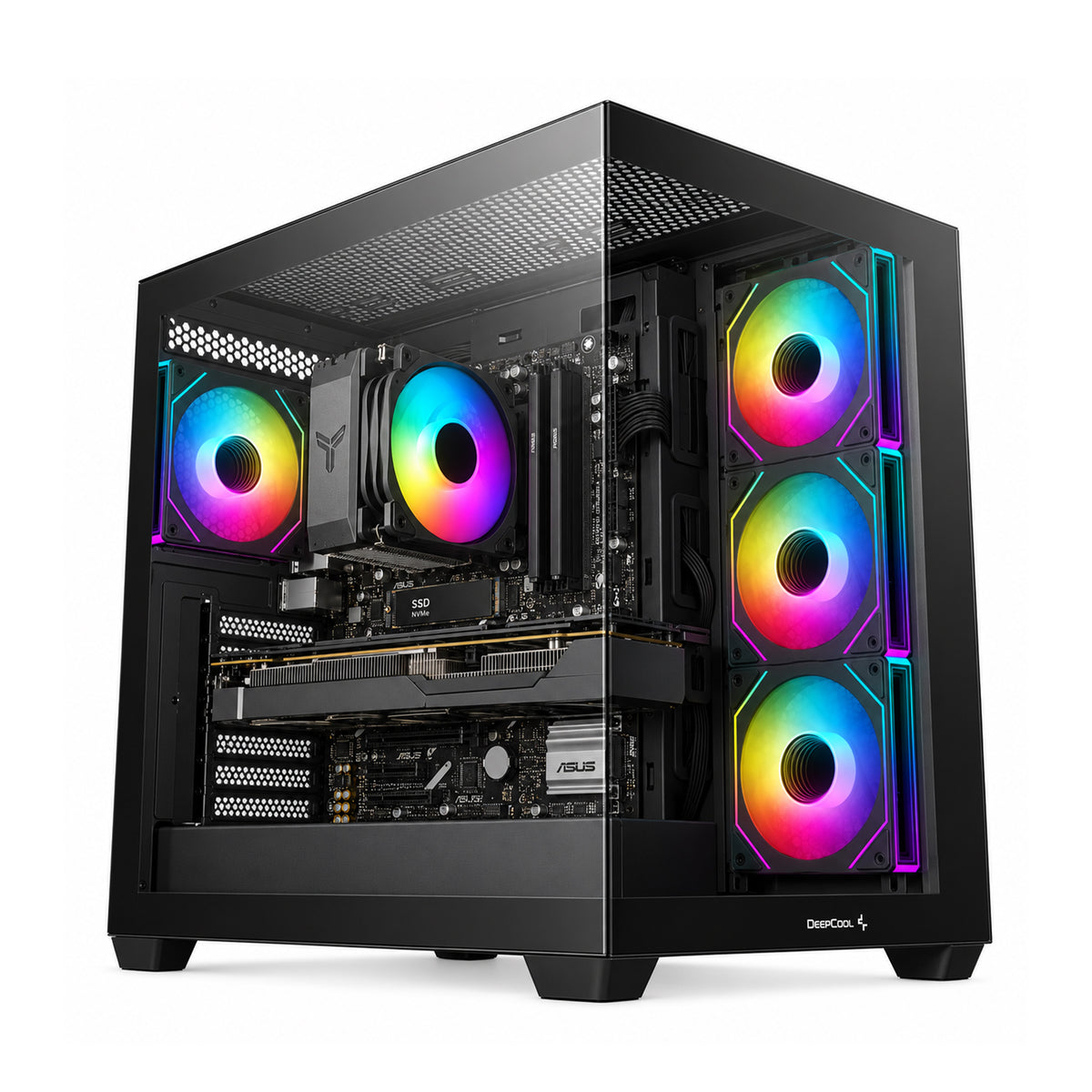 MAXESPORT CLUTCH VISION - RX 9070 XT - AMD Ryzen 5 7500X3D - 32GB DDR5