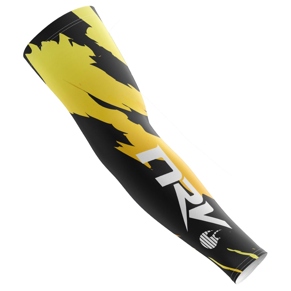 NRV Manchette gaming Camo Noir/Jaune