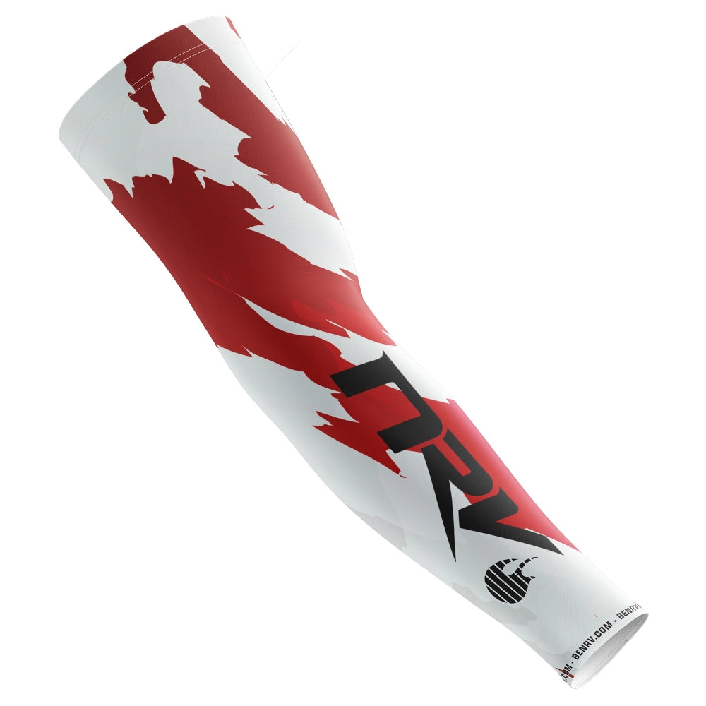NRV Manchette gaming Camo Blanc/Rouge