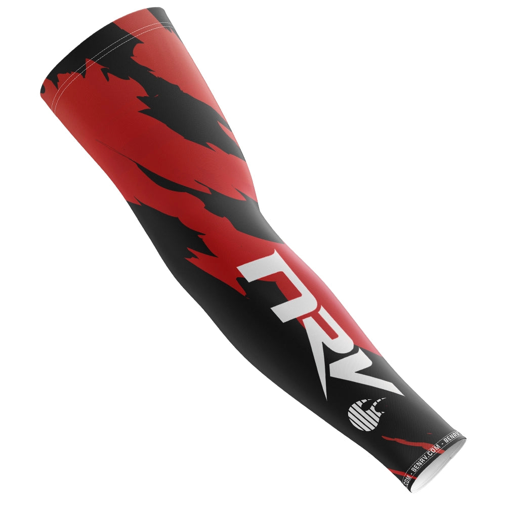 NRV Manchette gaming Camo Noir/Rouge