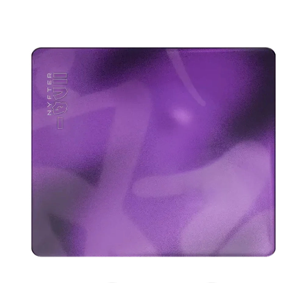 Nyfter Tapis de Souris en Verre G1 XL Shibuya Violet