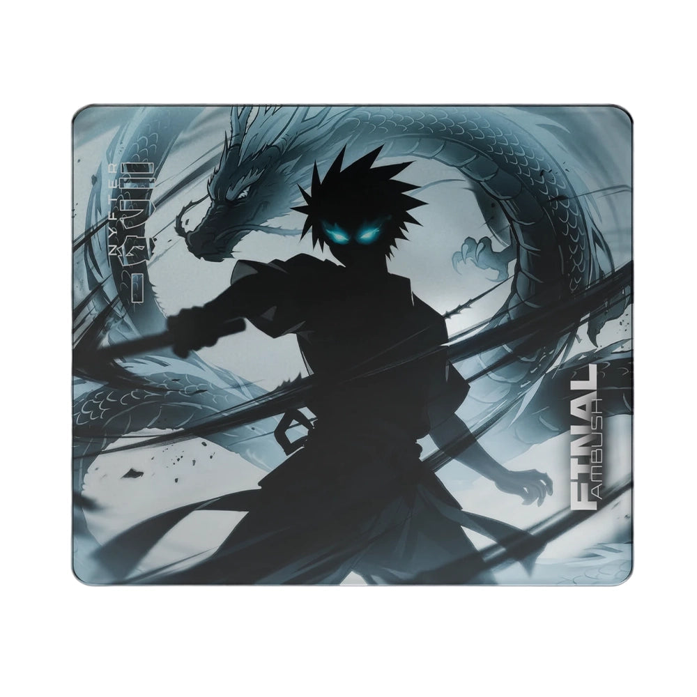 Nyfter Tapis de Souris en Verre G1 XL Final Ambush