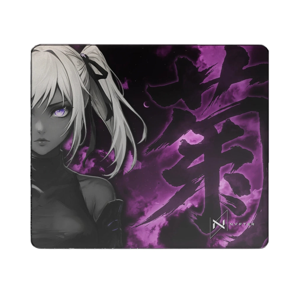 Nyfter Tapis de Souris en Verre G1 XL Fog Of War