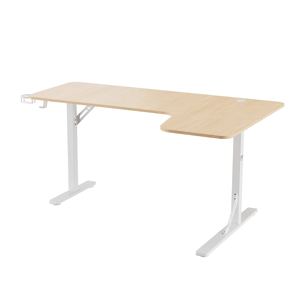 REKT R-DESK 160 L Angle Droite Wood