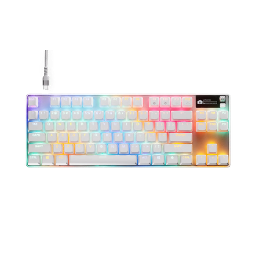SteelSeries Apex Pro Gen 3 TKL Magnetic ISO FR White
