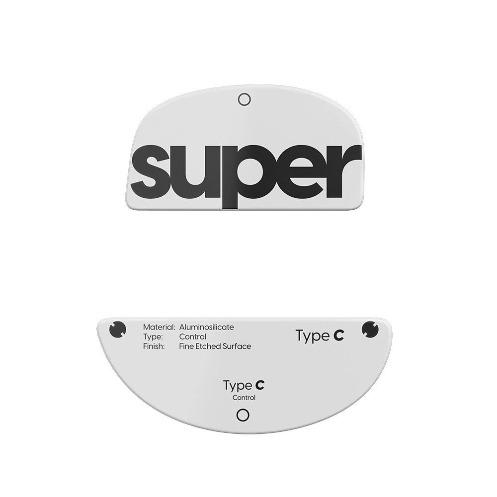Superglide Type-C Patins en Verre Pulsar ZywOo The Chosen Mouse Blanc