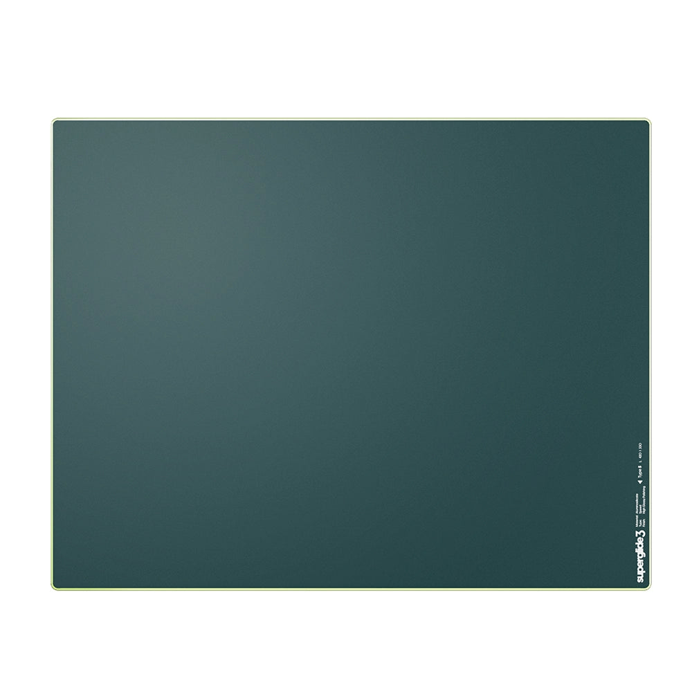 Superglide V3 Type-S Tapis de Souris en Verre L Vert