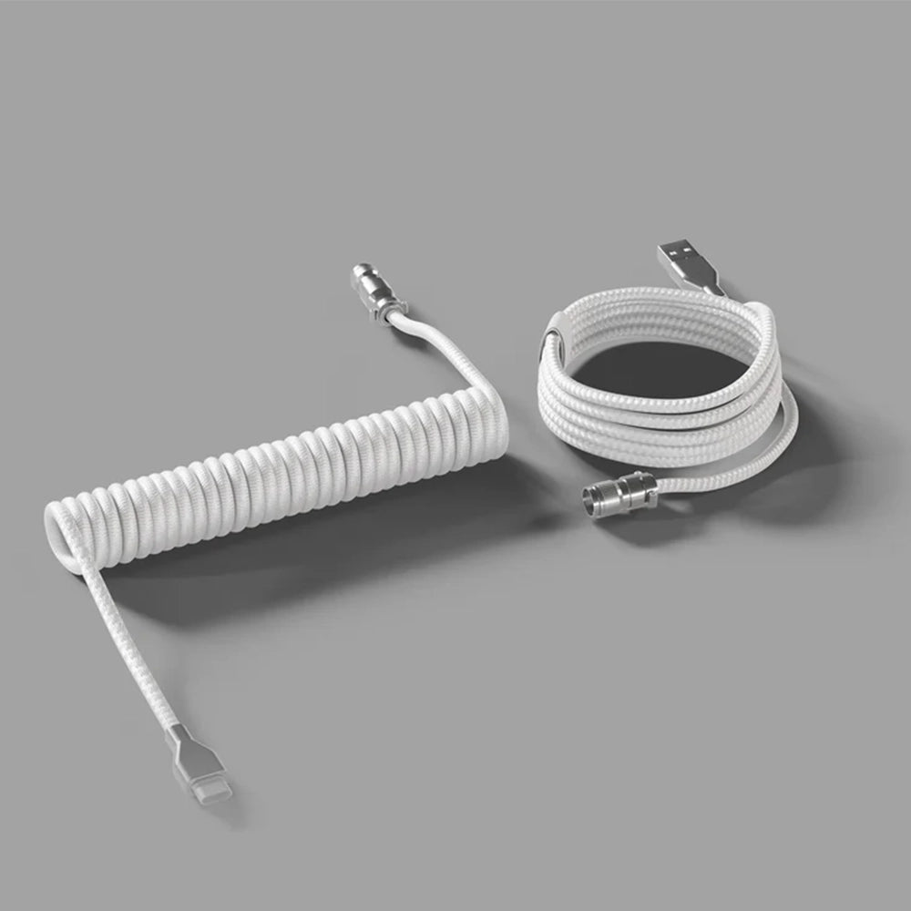 Tryhard Câble Spiralé Blanc