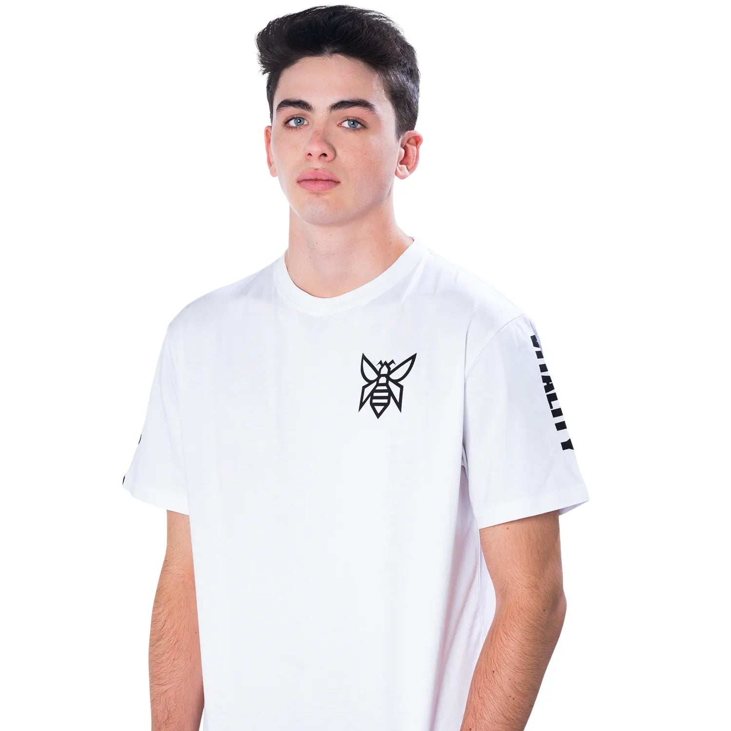 Vitality T-Shirt Golden Bee Blanc