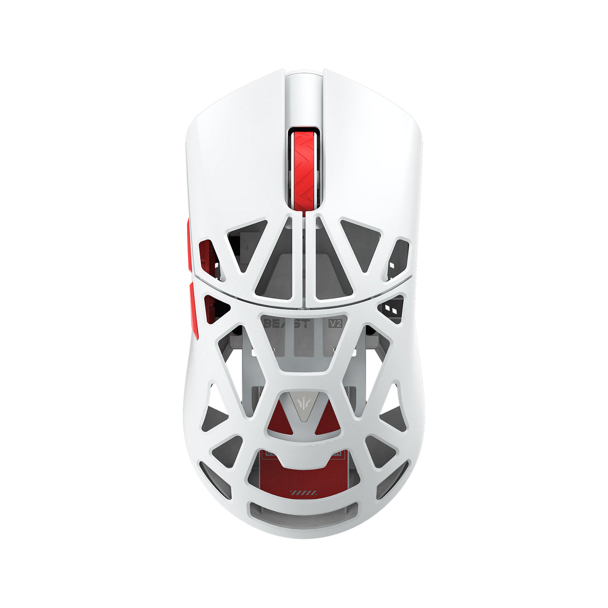 WLMouse Beast X V2 Mini x TheShy 8K Wireless - Blanche/Rouge