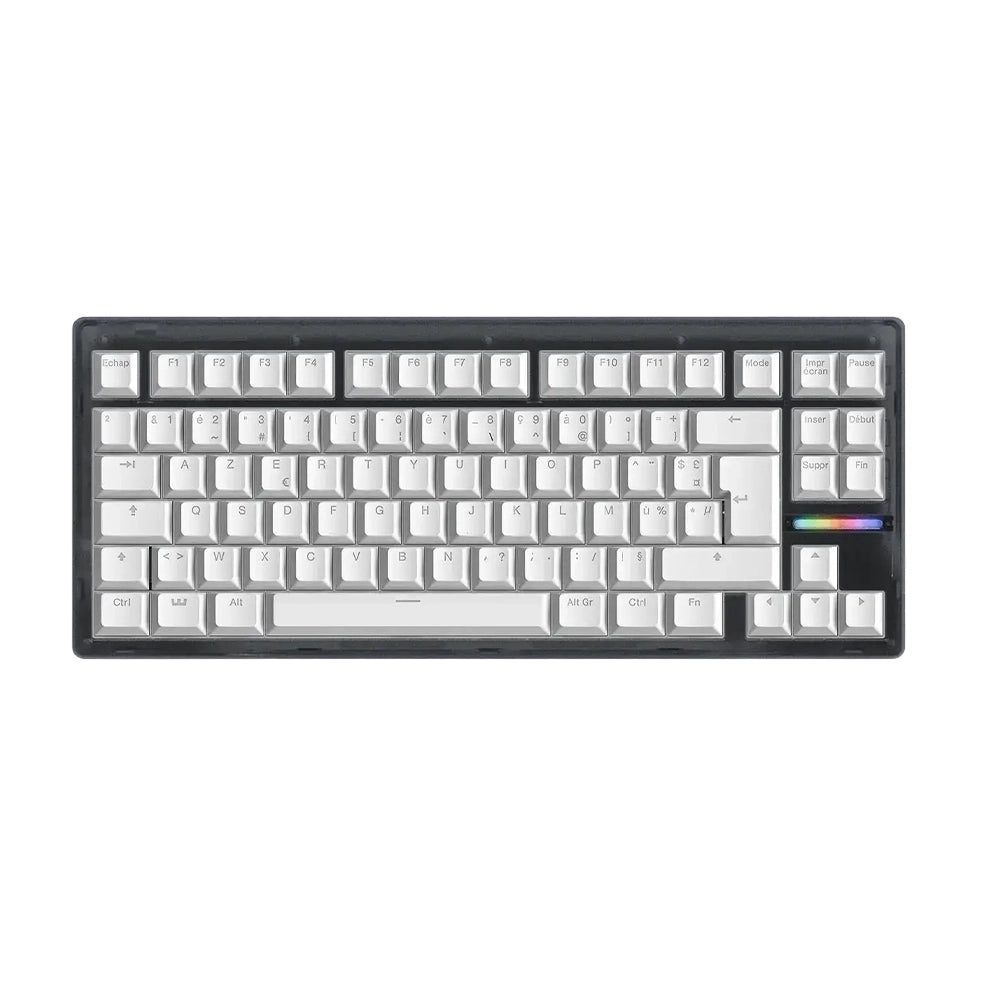 Wooting 80 HE ISO FR Ghost - PBT White