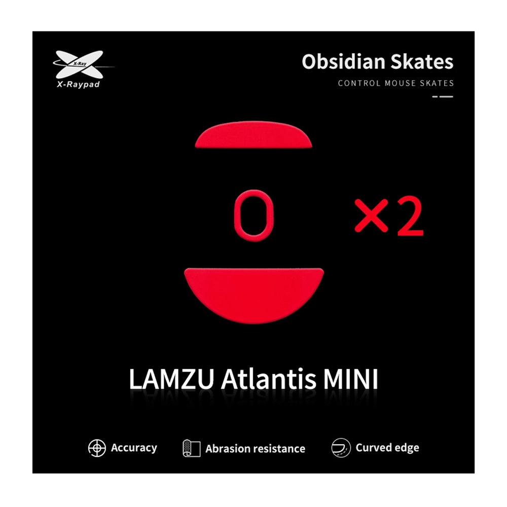 X-Raypad Skates Obsidian Lamzu Atlantis Mini