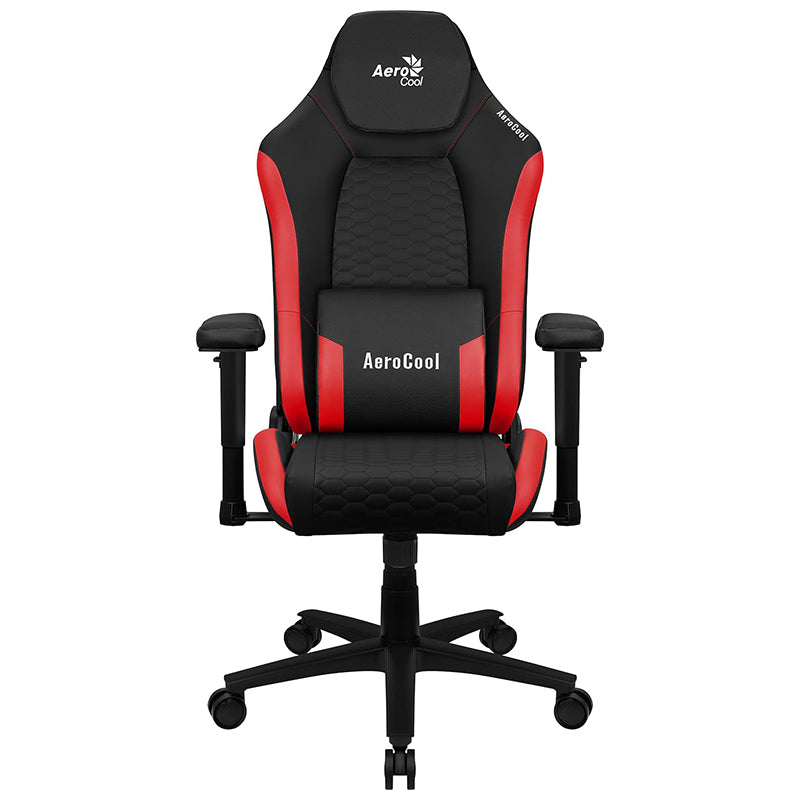 Aerocool CROWN Leatherette Black Red