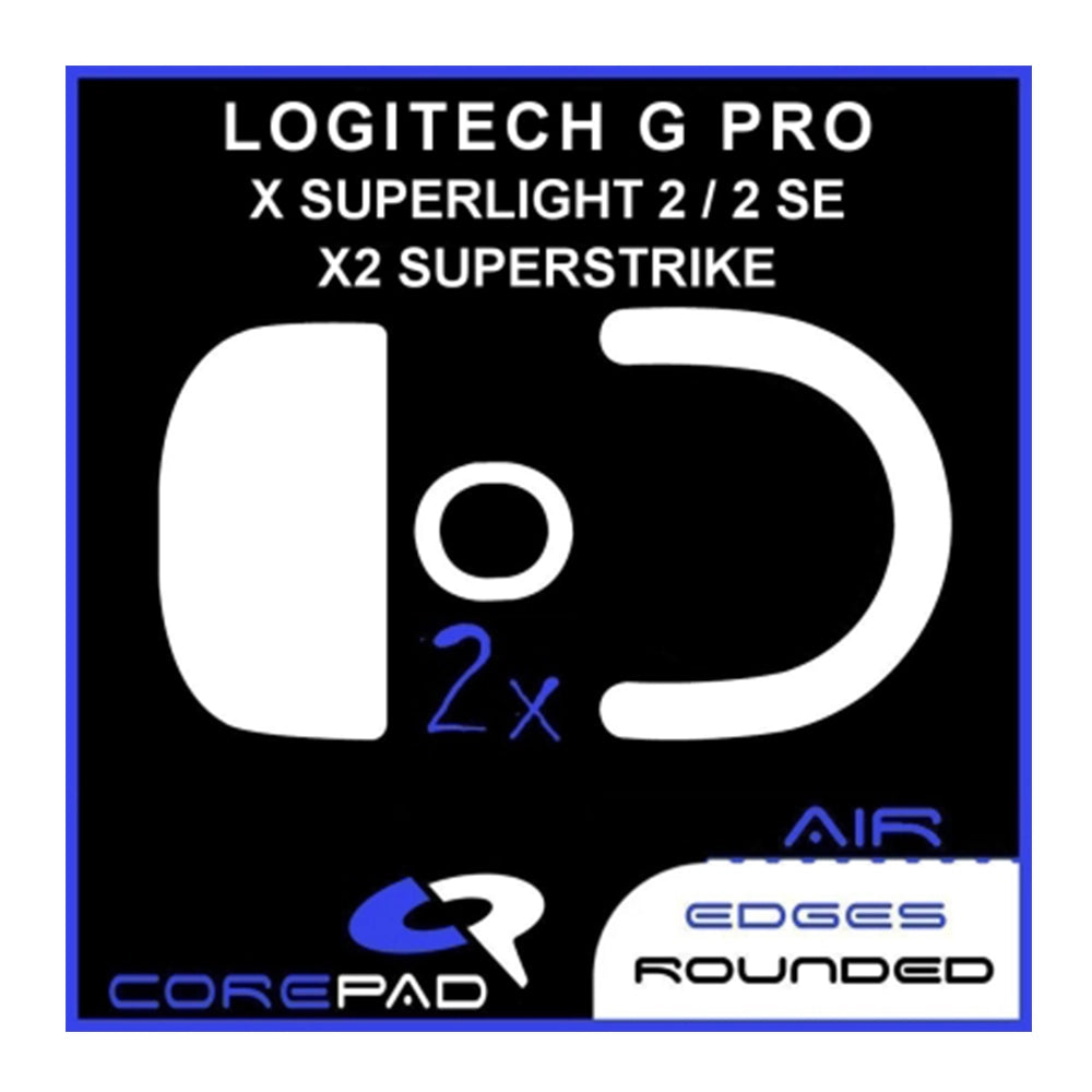 Corepad Skates Teflon AIR Logitech G Pro X2 SUPERSTRIKE / PRO X SUPERLIGHT 2 / 2 SE Wireless