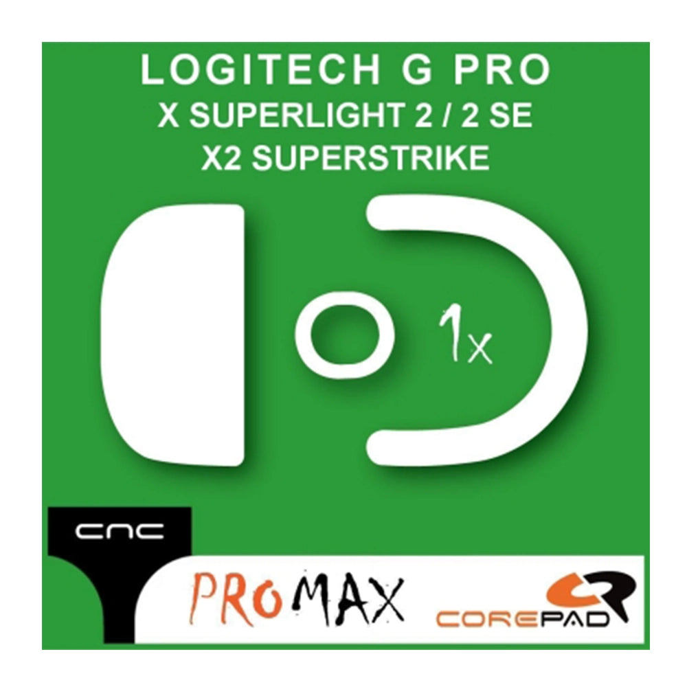 Corepad Skates Teflon PRO MAX Logitech G Pro X2 SUPERSTRIKE / PRO X SUPERLIGHT 2 / 2 SE Wireless