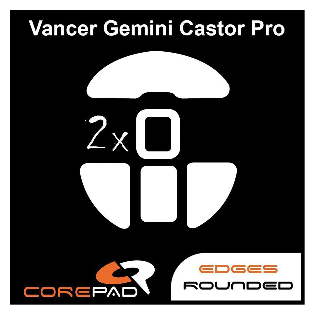 Corepad Skates Teflon PRO Vancer Gemini Castor Pro Wireless