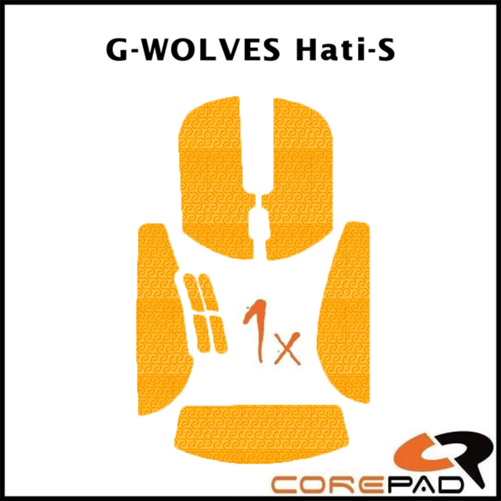 Corepad Grips G-Wolves Hati-S Mini Soft Orange