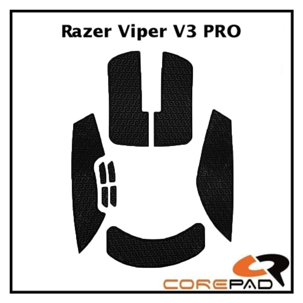 Corepad Grips Razer Viper V3 Pro Black