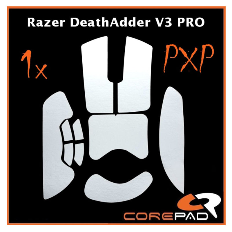 Corepad Grips PXP Razer DeathAdder V3 Pro / DeathAdder V3 White