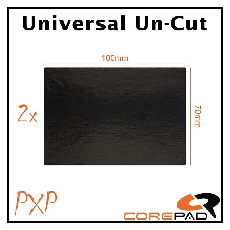 Corepad Grips PXP Universal Un-Cut DIY Keyboard & Mouse Black