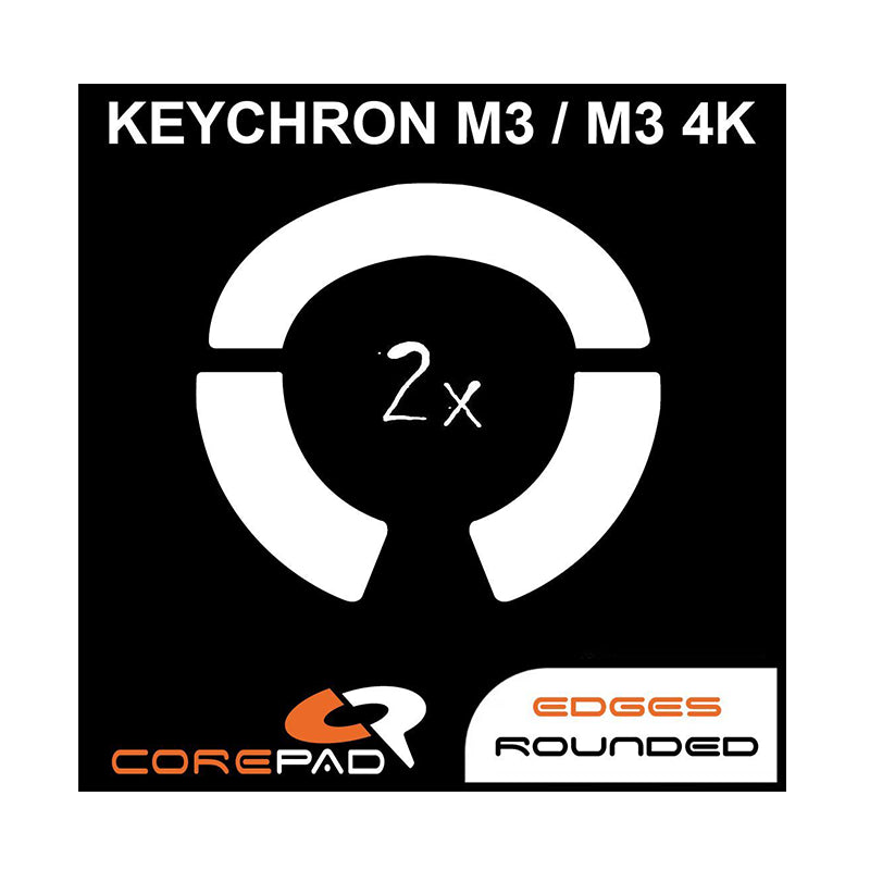 Corepad Skates Teflon PRO Keychron M3 Wireless Ultra-Light / M3 4K Wireless Ultra-Light