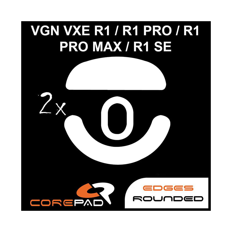 Corepad Patins Teflon PRO VGN VXE Dragonfly R1 / R1 PRO / R1 PRO MAX / R1 SE Wireless