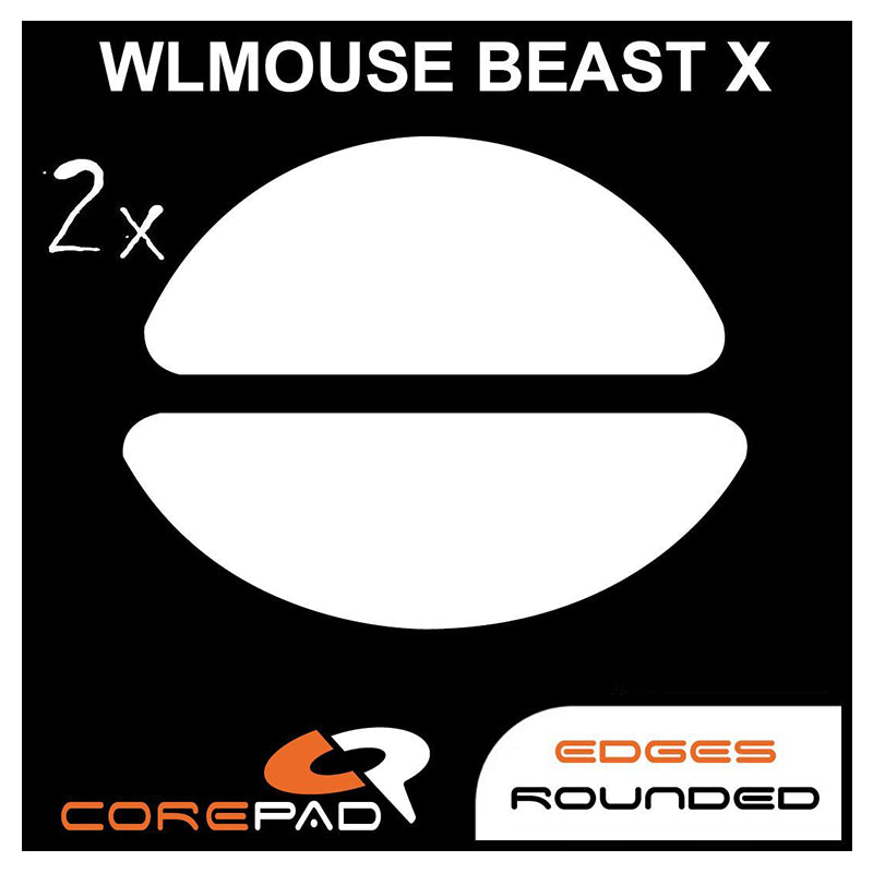 Corepad Skates Teflon PRO WLMouse Beast X / Beast X Pro