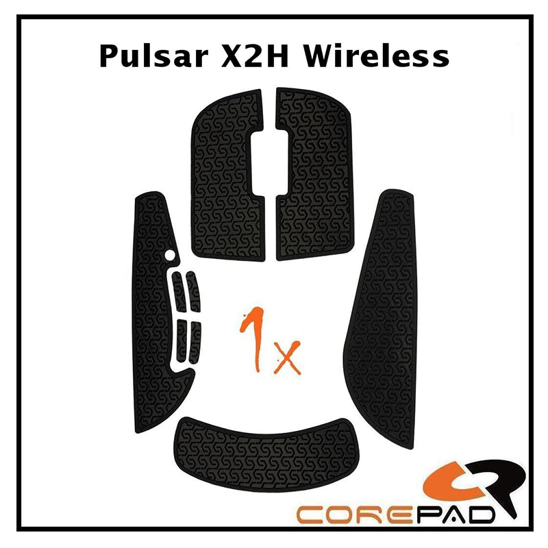 Corepad Grips Pulsar X2H / X2H eS Wireless Soft Black